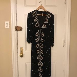 Free People Embroidered Fable Maxi